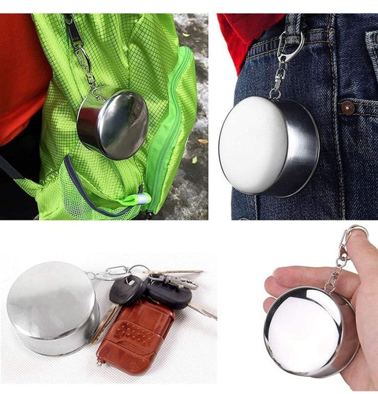 Portable Folding Tumbler – Collapsible & Reusable Travel Cup for Outdoor, Office & Home